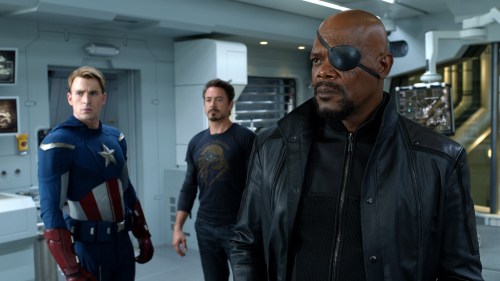 nick fury captain america iron man avengers