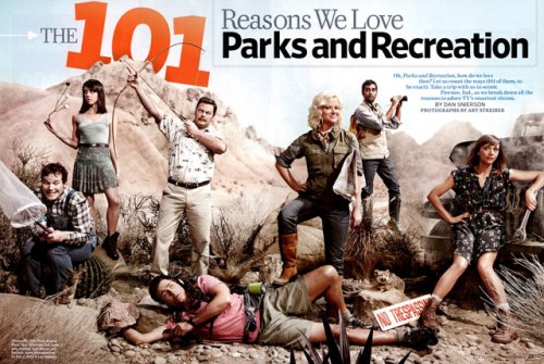 parks and recreation entertainment weekly