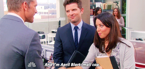 ben wyatt mall cop