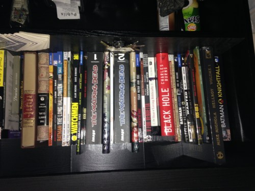 The collection these days.