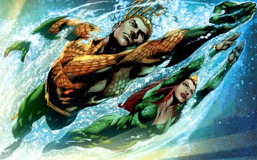 Aquaman and Mera Wallpaper