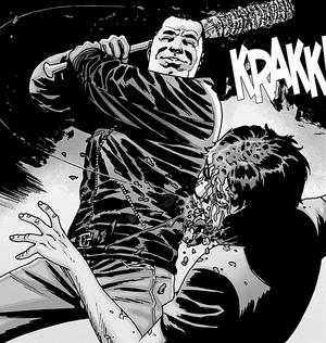 negan vs. glenn