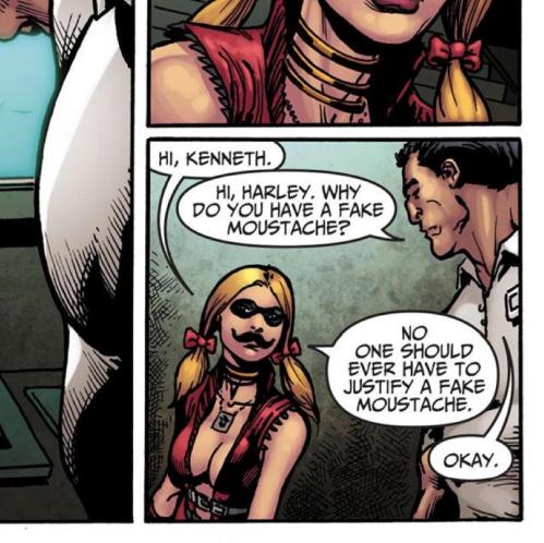 injustice harley mustache